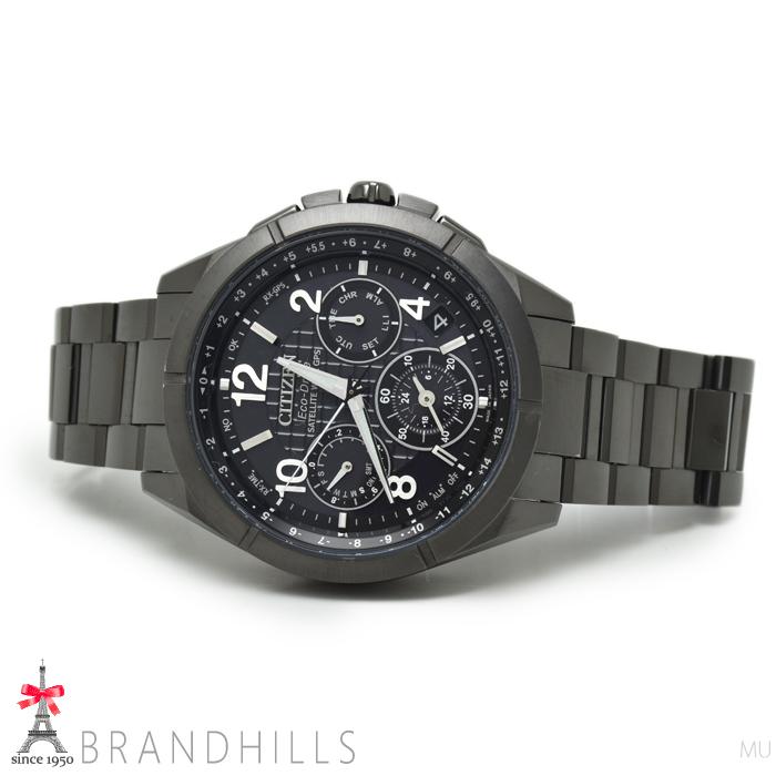 Citizen Attesa GPS Спутниковый Хронограф Super Titanium T023525 Eco-Drive Радиоуправляемый CC9075-52F F900