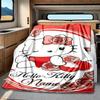 Hello Kitty Unicorn Rainbow Rv Blanket Soft Cozy Lightweight Allseason Multipurpose Throw For Travel Camping Picnics Sofas Rvs Beds Living Rooms Gifts