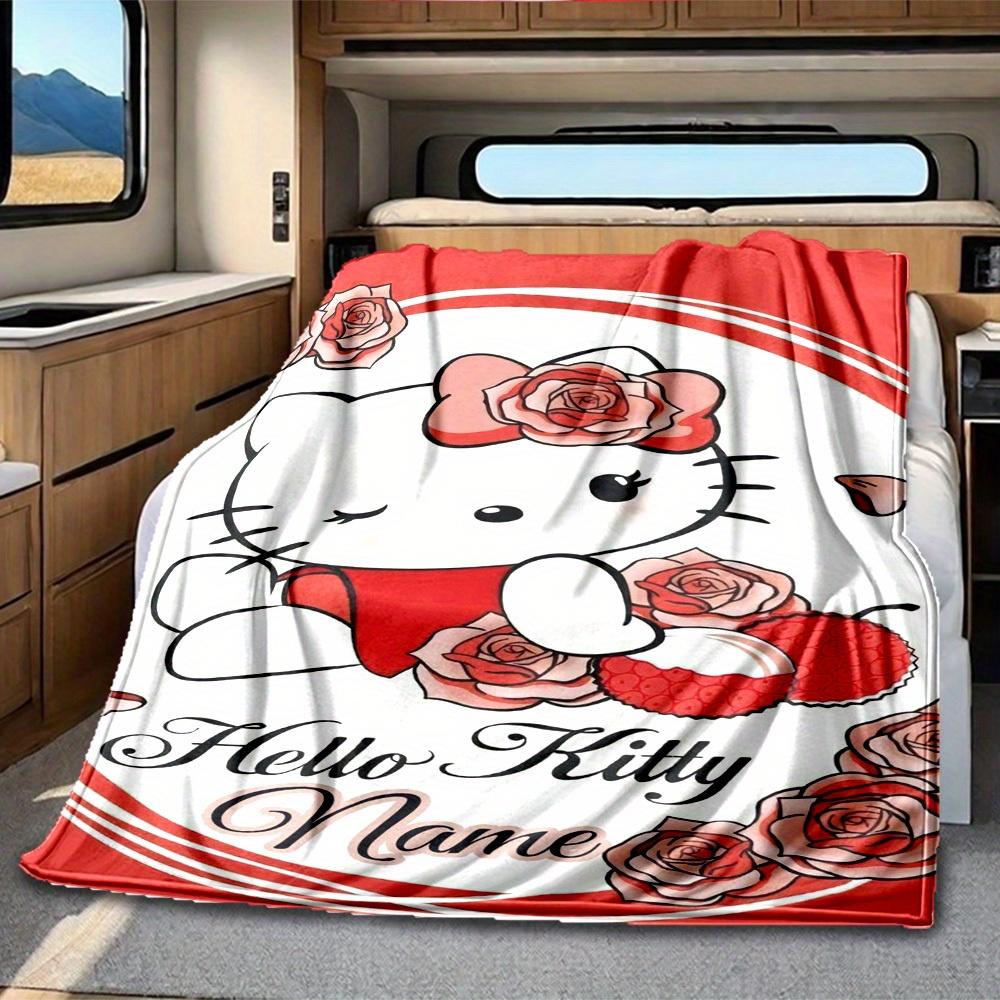 Hello Kitty Unicorn Rainbow Rv Blanket Soft Cozy Lightweight Allseason Multipurpose Throw For Travel Camping Picnics Sofas Rvs Beds Living Rooms Gifts