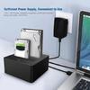 Быстрая двухсекционная док-станция для жестких дисков USB 3.0 5 Гбит/с для 3,5-дюймовых или 2,5-дюймовых жестких дисков с функцией клонирования