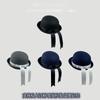 Japanese school sense handmade jk uniform hat couple woolen college style bow streamer kindergarten navy hat