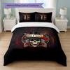 Guns N’ Roses Print 3Pcs Bedding Set Duvet Cover With Two Pillowcases Soft Bed Linen For Household Bedroom