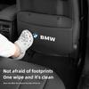 Car Sticker 2025 Hot Car Seat Back Protection Anti-Kick Pad Rear Seat Organizer Storage Bag For BMW M3 M4 X1 X3 X5 X7 E39 E46 E6