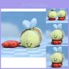 Очаровательный милый плюшевый брелок в виде шмеля. Мягкая игрушка-держатель для ключей.