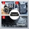 E-ACE Smart TPMS Car Tire Pressure Alarm Temperature Monitor System 4 Sensors  Display Solar Intelligent USB And Solar Charging