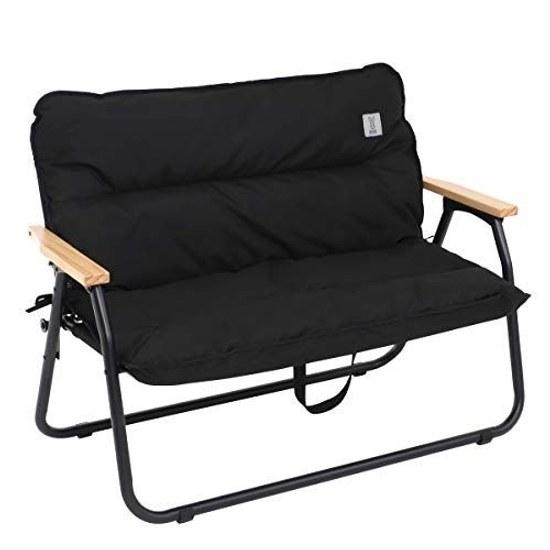 DOD Good Luck Sofa Two-Person Folding Chair that Becomes Shelf Car Aluminum Alloy