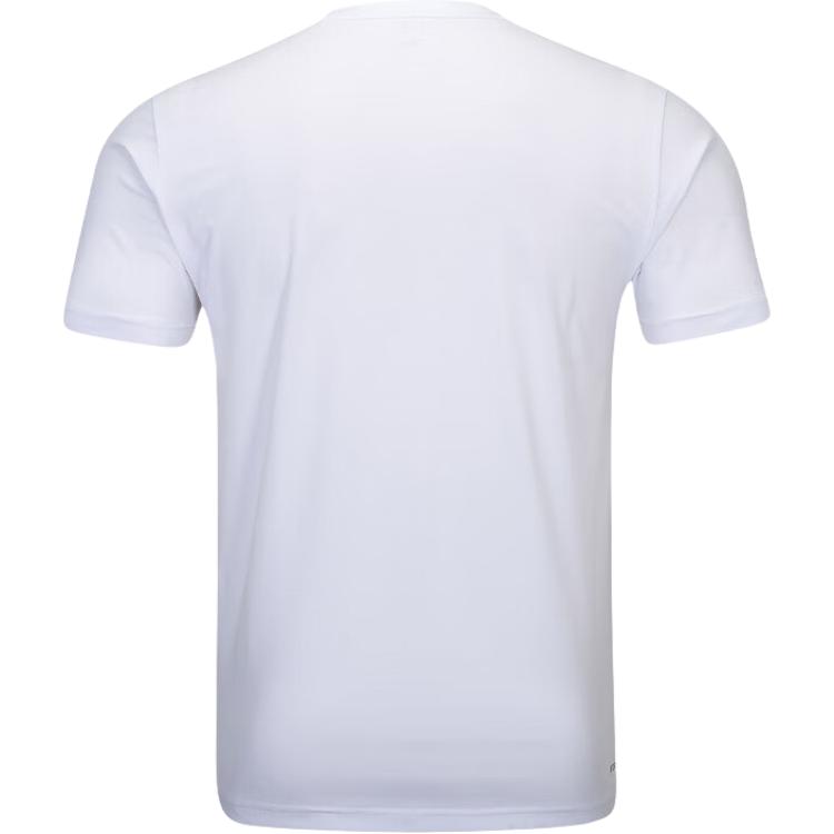 Li-Ning Удобная дышащая футболка с коротким рукавом и принтом в виде букв, белая, унисекс, AHSU949-2