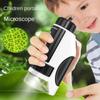 Zoom 50x-300x Microscope Science Toy Little Scientist Microscope  Children's Learning