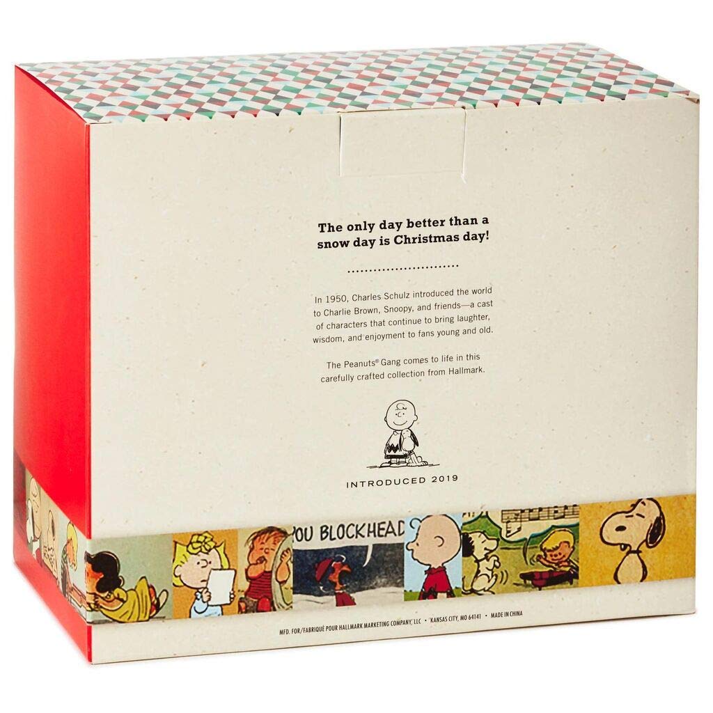 Peanuts Снупи Вудсток Рождество 2019 Hallmark Год Фигурка Статуэтка Hallmark PEANUTS С Рождеством &