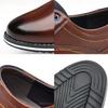 Retro Men Leather Shoes Business Casual Shoes New Man Breathable Loafers Soft Flats Comfortable Dress Shoes Plus Size 48