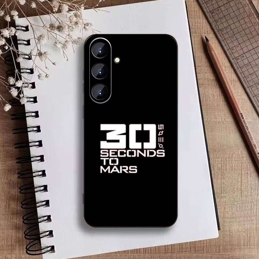 30-секундный чехол для телефона 'До Марса' для Samsung Galaxy A73, A72, A71, A70, A52, A51 Другие Мягкий Черный Чехол