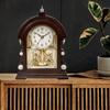 Desk Clock Decoration Artwork Silent for Restaurant Office Housewarming Gift