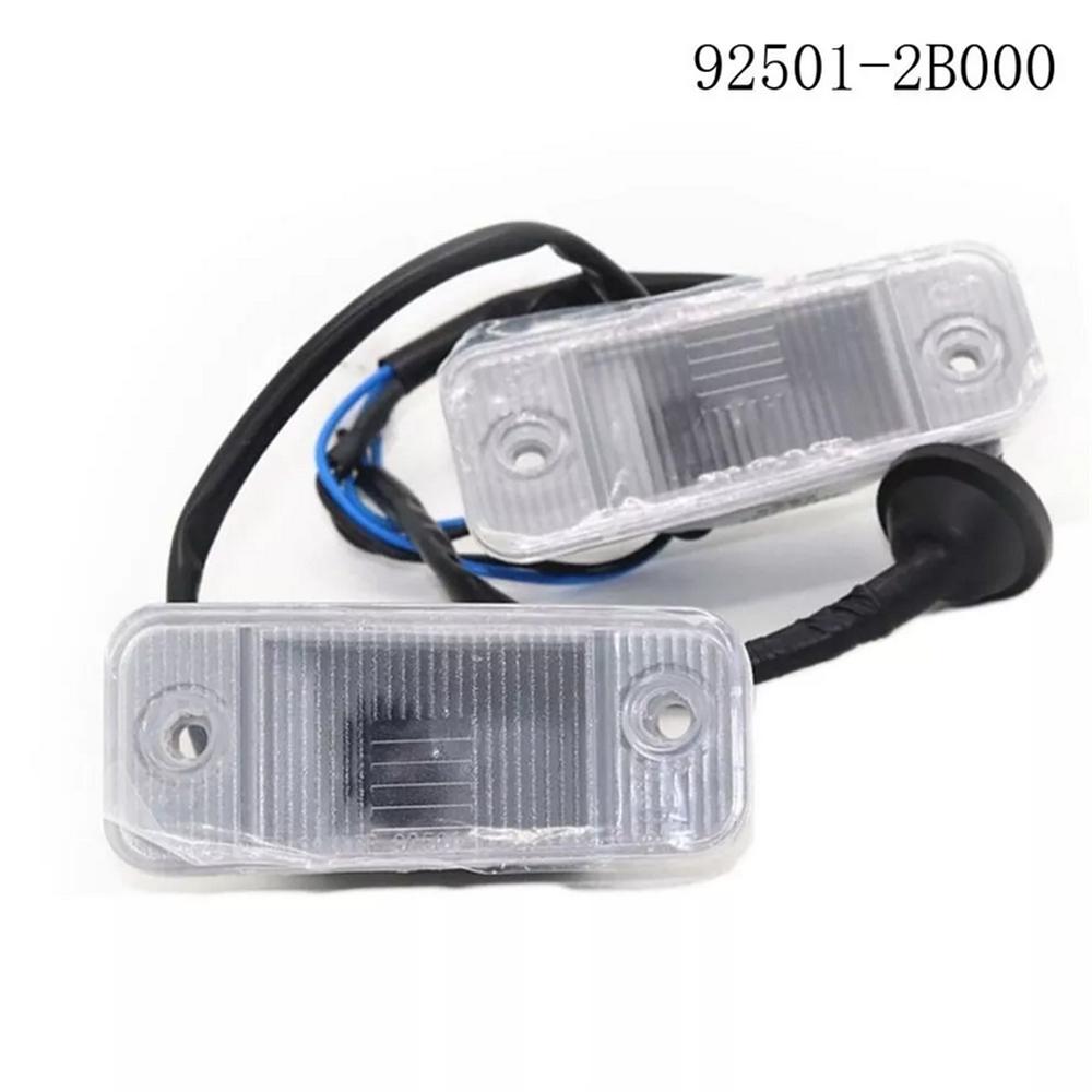 Car Number Plate Light Repair 92501-2B000 For Hyundai Santa Fe 2006-12