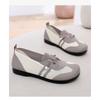 Women's Breathable Lightweight Low Heel Walking Shoes Comfort Non-Slip Daily Footwear for Elderly Moms