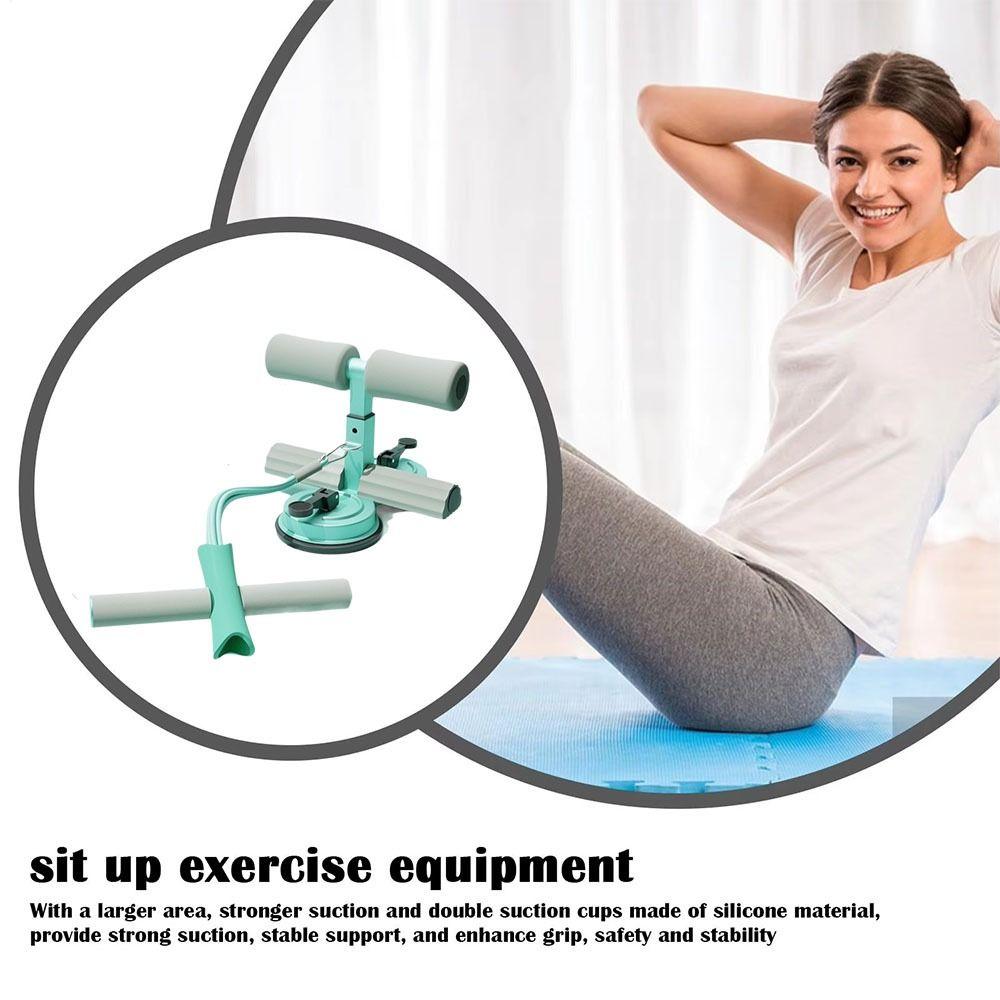 Adjustable Height Sit-up Assistive Bar With Tension Rope Ab Core Trainer Home Fitness
