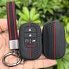 Силиконовый чехол-брелок для автомобильного ключа для Honda Civic 11-го поколения Accord CR-V HR-V Pilot Vezel ZR-V 2023-2025 Аксессуары