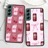 Чехол для телефона с напитком Cherry D-Dr-P-Pepper для Samsung A14 A24 A34 A54 A03S A04S A13 A23 A33 A53 A73 A70 A50S A30 A40 A71 A51 A41 A31 A20