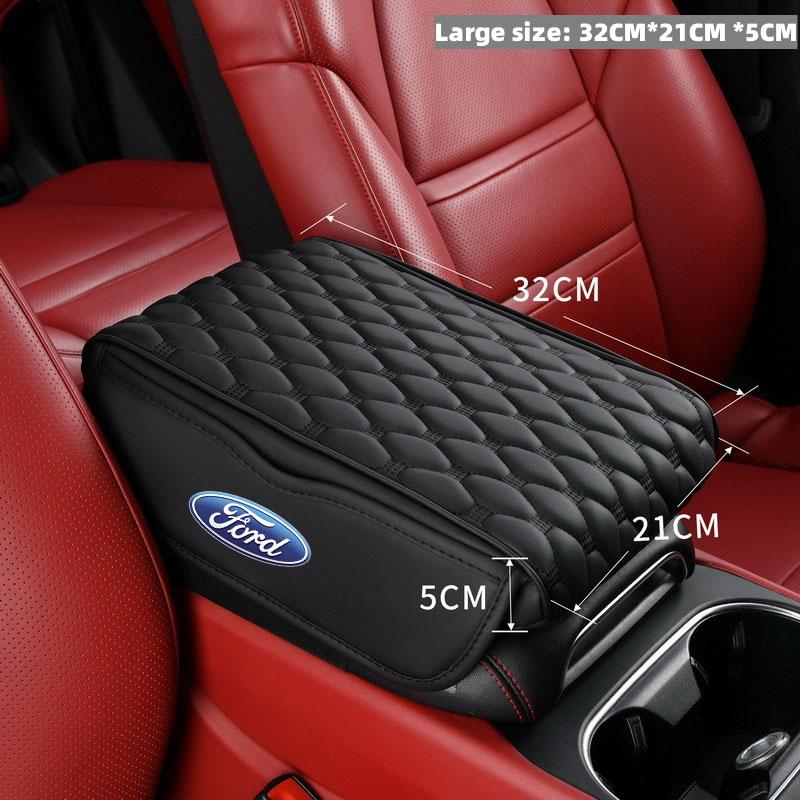Car Arm Rest Cushion Center Console Protection Cover for Fords 2 3 4 5 MK 2 6 7 Ranger Fiesta Kuga Mondeo Fusion Taurus