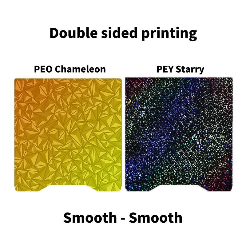 265*265 мм Для Creality Hi Печатная платформа Двусторонняя PEI PEO PET PEY Термоплощадка Лист пружинной стали Для Creality Hi Combo