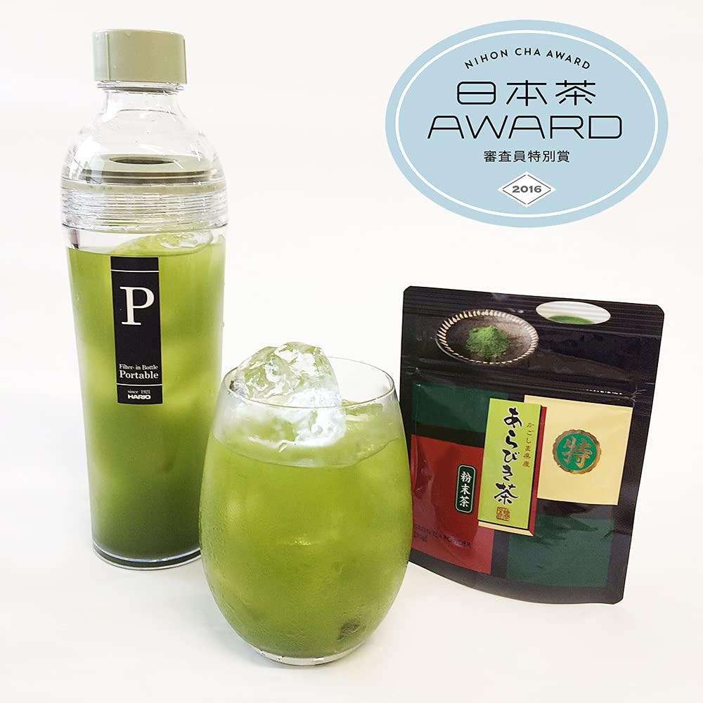 Набор для дегустации пакетиков порошка Wakoen Матча Генмай и Ходзича Чай Кагосима Порошковый Зеленый Порошковый Коричневый Жареный Растворимый Холодный Генмай Коричневый Рис Матча