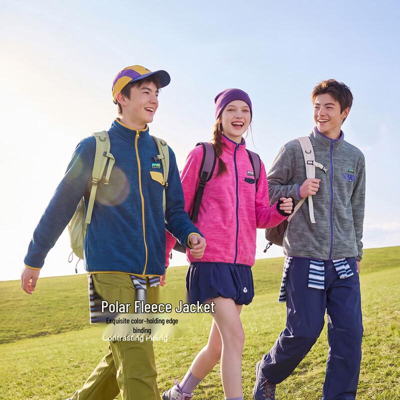 ASK JUNIOR Casual Windproof Stand Collar Winter Jacket