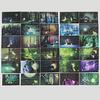 30pcs Vintage Luminous Postcard Glow In The Dark Forest Streamer Animal Greeting