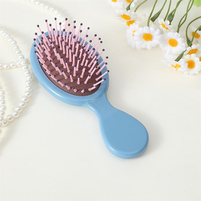 Мини-милый расческа с воздушной подушкой, расческа, массажный крем, клей на воздушной подушке, маленькая расческа
