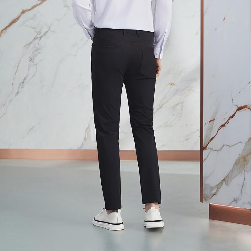 Septwolves Men's Sorona Straight-Fit Casual Trousers