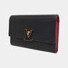 [Pre-Owned] Louis Vuitton Capucines Compact Wallet 'Black Taurillon Leather' - Good #1T15QW5