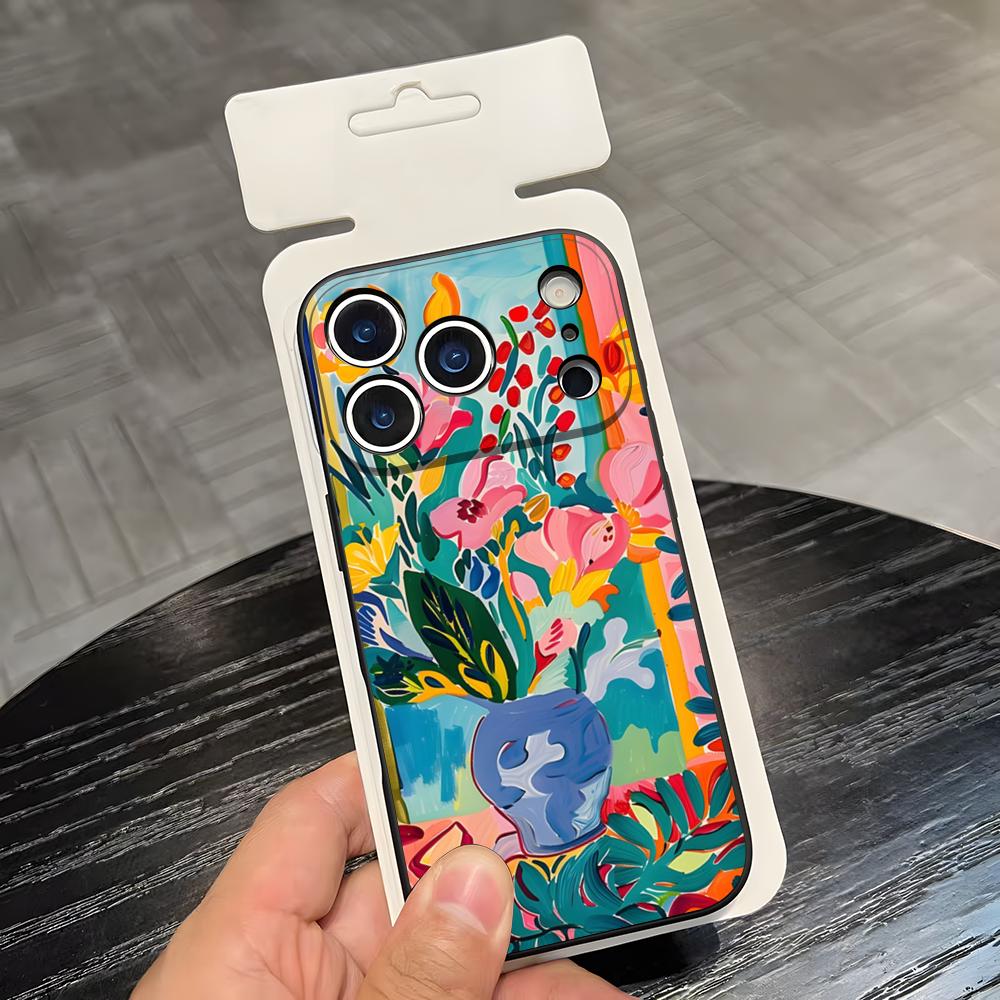 Henri Matisse Art Painting Phone Case For IPhone 17 Air 16 E Pro Max 15 14 13 Mini 12 Pro 11 Max Plus Black Soft Shell