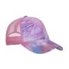 Spring and summer new tie-dye printing mesh cap baseball cap embroidery cap sun hat sun hat