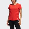 adidas Футболка Aeroready Bonus Sports Training с коротким рукавом, женские топы, красная GP3968
