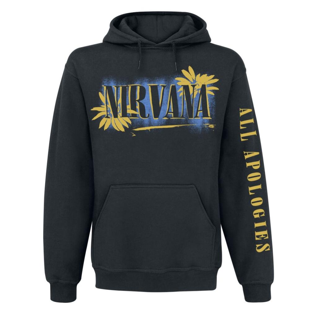Fit Nirvana Hoodies The Band Printed Fleece Style Restoring Ancient Ways Fleece and Women Are Available