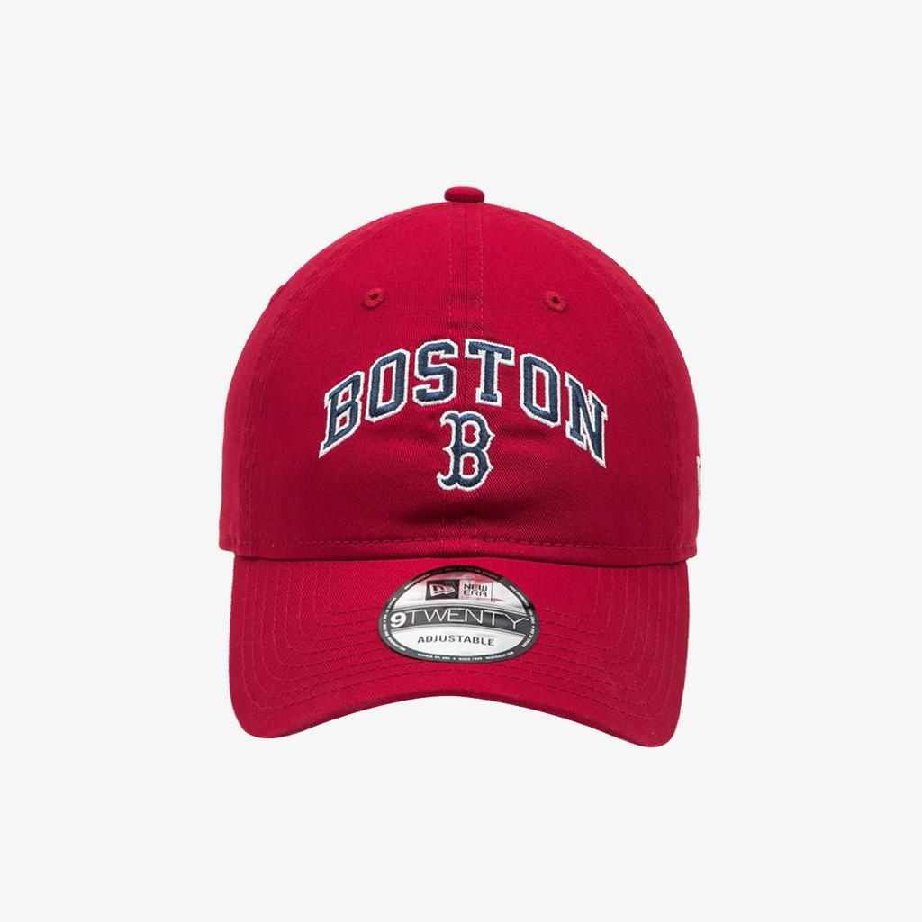 New Era Кепка-бейсболка MLB Boston Red Sox Training Arch, без структуры, цвет алый 14561907