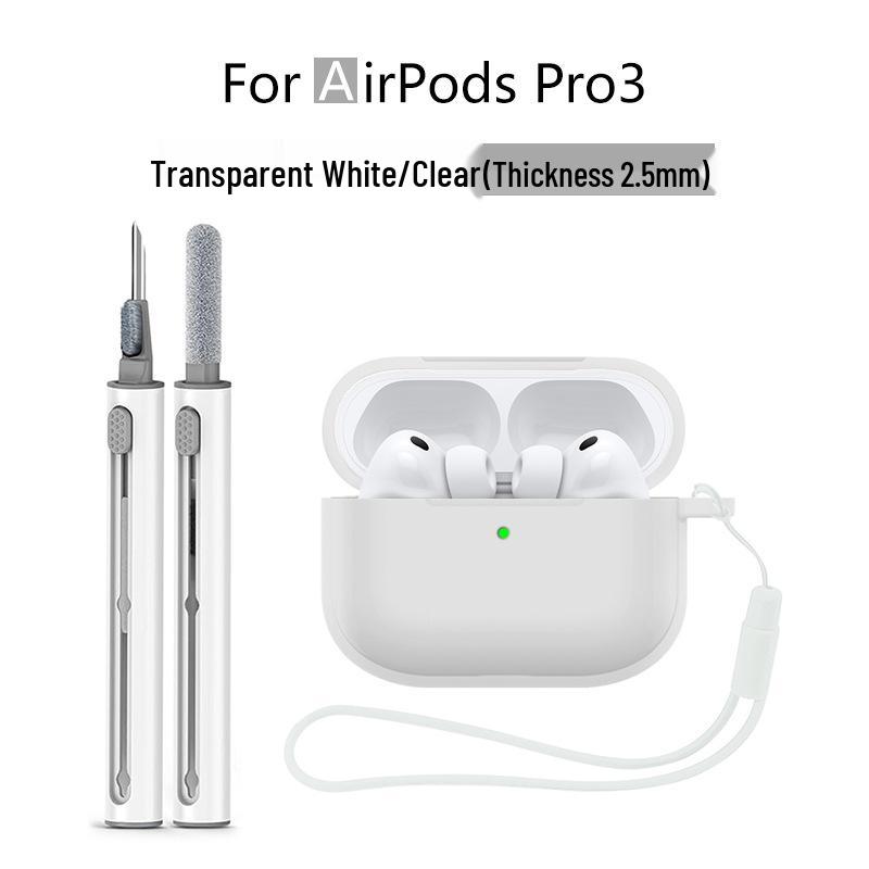 Совместимый с Apple AirPods Pro 3 Силиконовый Защитный Чехол, Чехол для Bluetooth Наушников