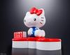 TAMASHII NATIONS Chogokin Hello Kitty 60mm ABS Painted Movable Figure (45TH ANNIVERSARY) Approx. Die-cast &