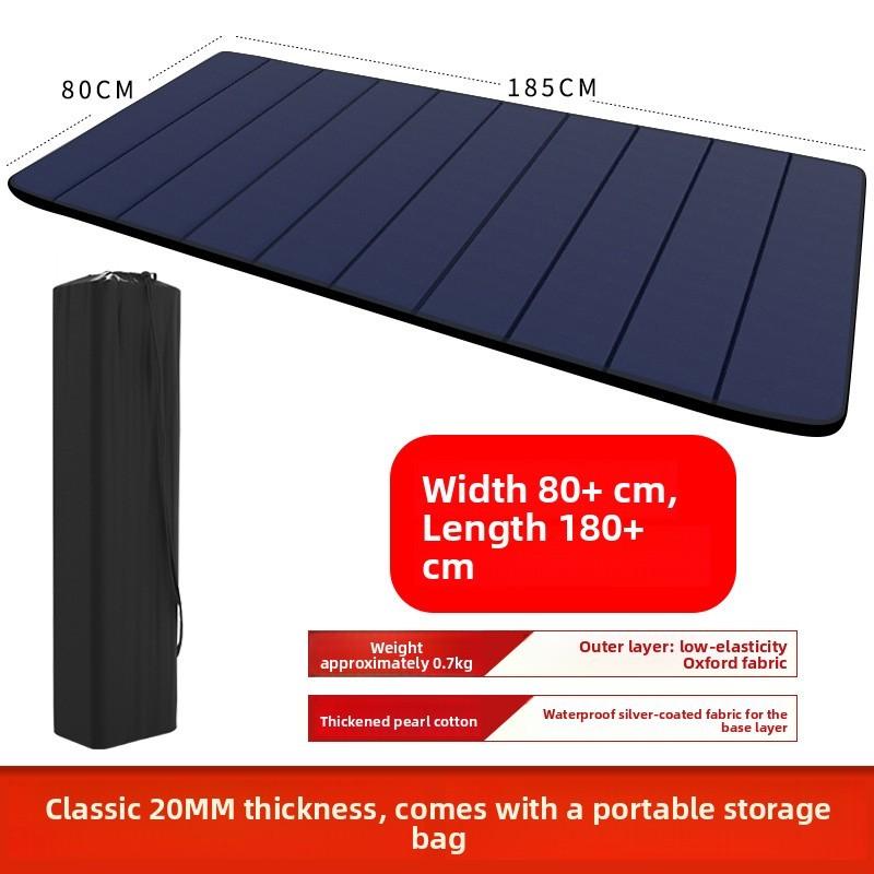 Office Foldable Portable Thickened Yoga Mat For Rest And Meditation With Storage Bag
