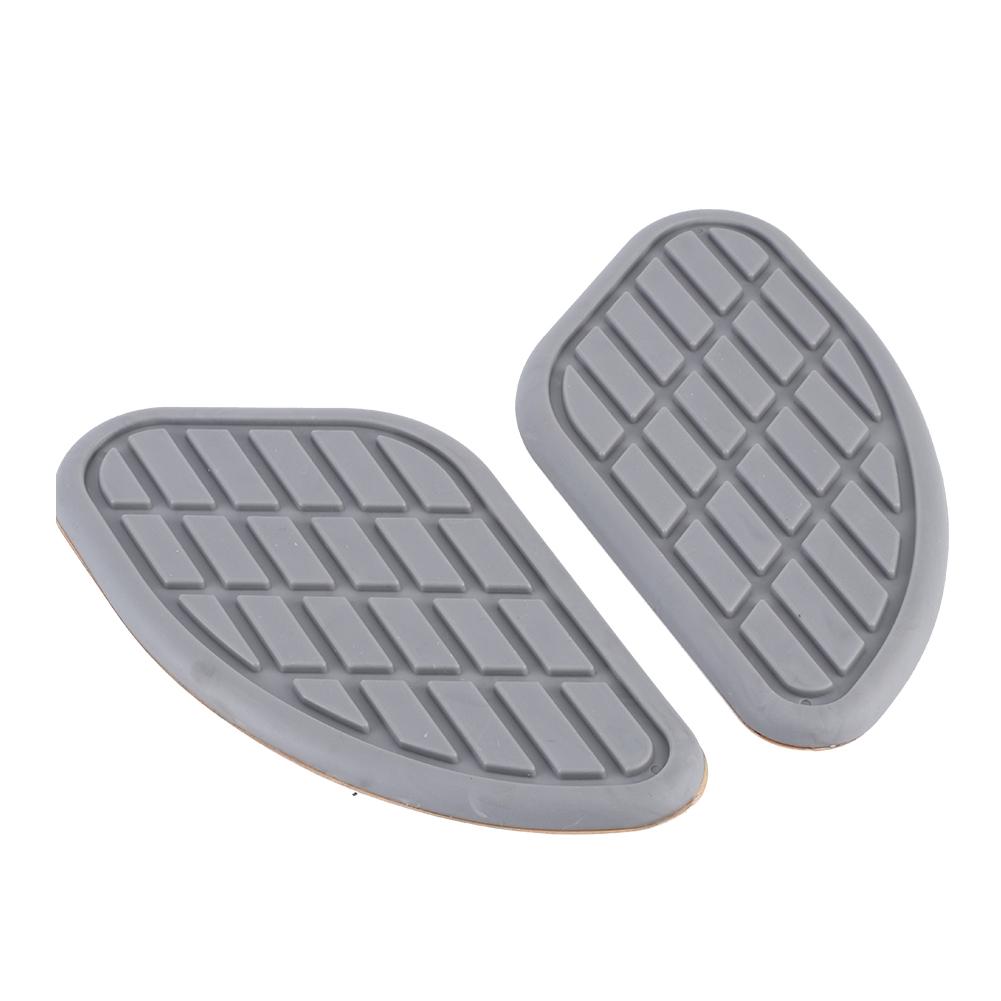 Pair of Motorcycle Fuel Tank Traction Pad Protector Vintage Universal Knee Grip Decals
