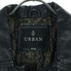 URBAN EXPRESS Long sleeve Leather coat M black Cowhide Men's Used