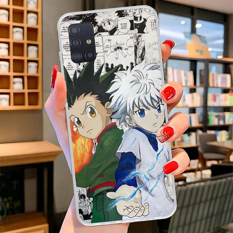 Чехол для телефона с изображением Аниме Hunter X Для Samsung Galaxy A12 A22 A32 A52 A72 A02S Чехол для телефона Note 20 Ultra 10 S10 Plus A51 A71 A50S A2