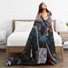 Adrian Chase  Vigilante Peacemaker Flannel Blanket  Soft Warm Bedding Throws for Home Decor Airplane Bedspread Sofa Bed Cover