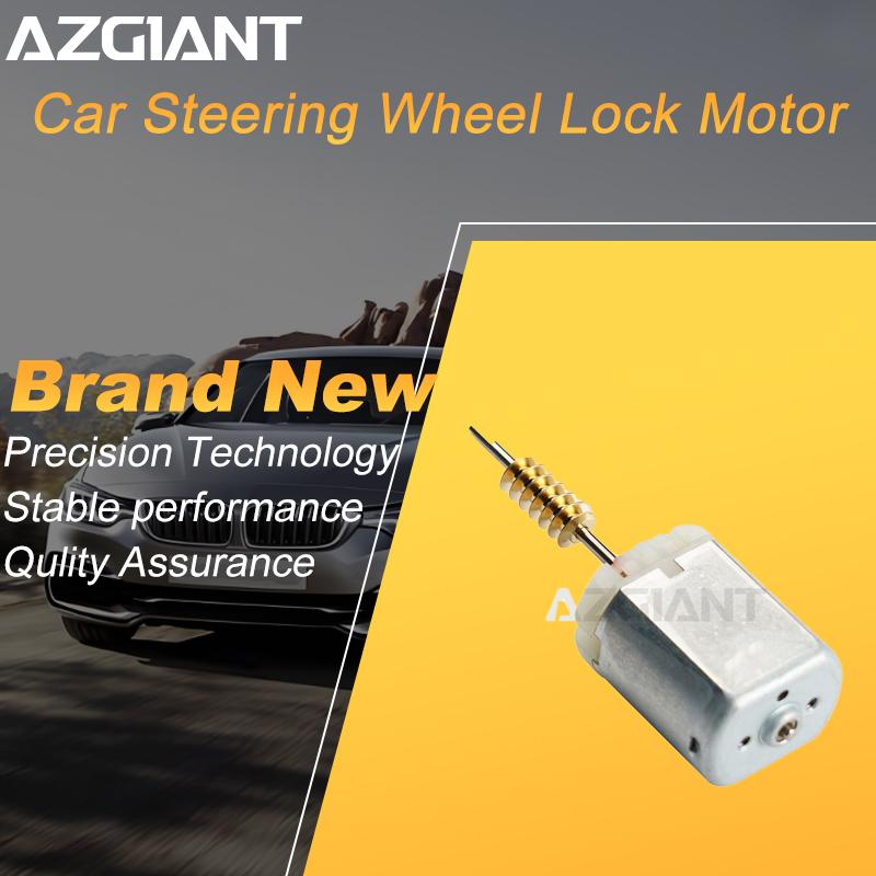 AZGIANT car Steering Wheel Column Lock motor for Mazda 6 MK3 12V DC 13800RPM high torgue auto Engine parts long worm axis DIY