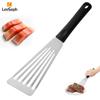 Лопатка для рыбы из нержавеющей стали, лопатка для стейка, с прорезями, лопатка для стейка, для переворачивания, жарки, приготовления на гриле