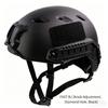 Fast Tactical Helmet, ABS Shell, Adjustable Suspension, 55-60cm Head Circumference, for CS Airsoft, Outdoor Training, Paintball & Cycling