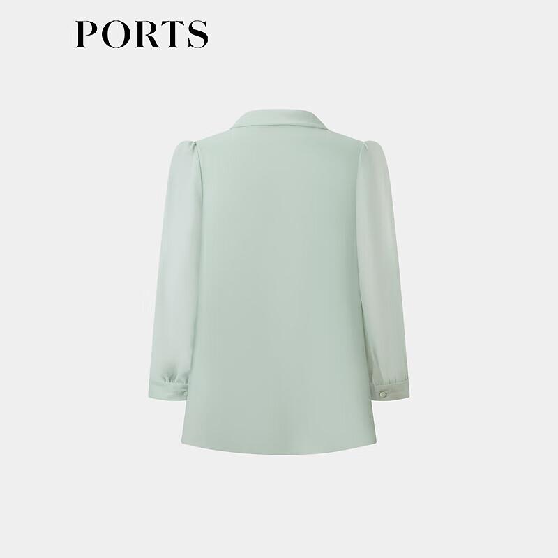 Ports Женская элегантная блузка с галстуком-бантом