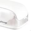 Make up Sponge Case Blender Storage Box Clear with Lid Shatterproof Container Egg Powder Puff