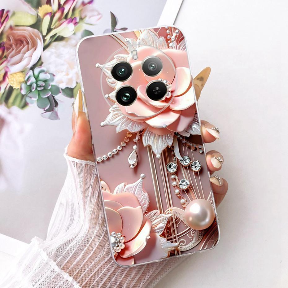 Милый Чехол с Принтом для Realme 12 Pro+ / 12 Pro Мягкий Силиконовый TPU Чехлы для Realme 12Pro Plus 5G Чехлы-Бамперы