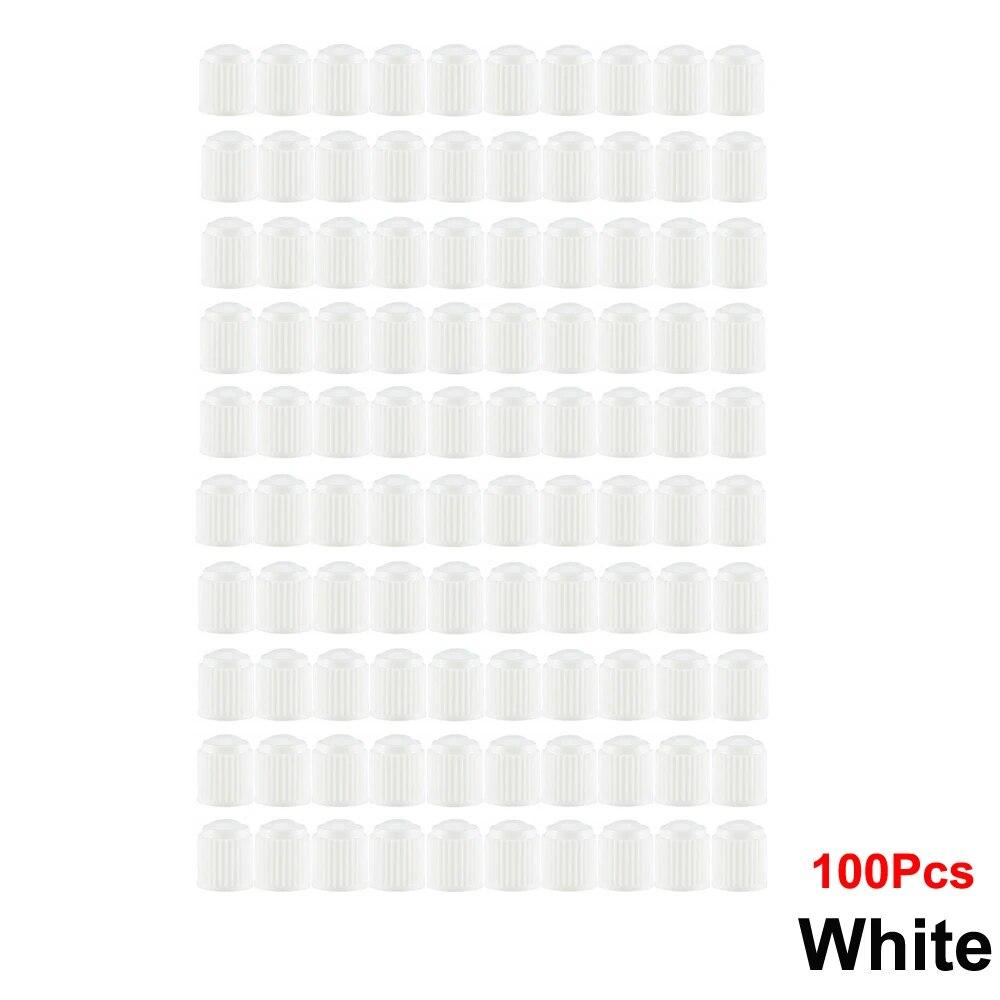 10/25/50/100 шт. колпачки для клапанов шин, пластиковые автомобильные стержни для шин, пылезащитные чехлы, универсальные колпачки для клапанов для автомобилей, мотоциклов, велосипедов, велосипедов