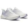 Anta Comfortable Simple Shock Absorbing Non-Slip Low-Top Running Shoes Women Sneakers White Gray Purple 122425540-5