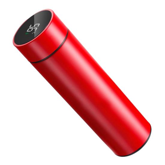 Умная термокружка с дисплеем температуры 500 мл из нержавеющей стали с вакуумной изоляцией чайный пакетик фильтр портативная дорожная чашка